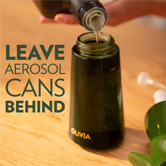 FLAIROSOL hand-held action spraying mist demonstrating ergonomic handle and easy control