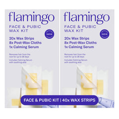 Flamingo front packaging showing kit contents and benefits
