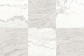 FloorPops Bonneville Beige front packaging showing ten 12-by-12 tiles and design, stylish update