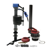 Fluidmaster kit front packaging showing included parts and benefits