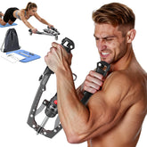 FLYBIRD front view showing full assembly and portable home workout benefits