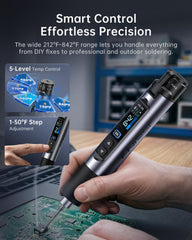 FNIRSI HS-03 held in hand to show scale and comfortable grip