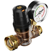 FOCSPROD regulator front view showing compact durable build and quick connect benefit