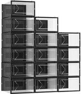 Foluck clear box front view showing visibility and quick selection