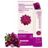 FOODOLOGY front packaging showing grape and prune jelly sticks and benefits