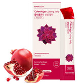 FOODOLOGY front packaging showing pomegranate sticks and benefits
