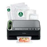 FoodSaver V4400 front view showing controls and LED indicators for easy operation