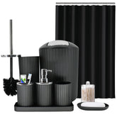 FooGuila full black set front layout showing coordinated pieces and cohesive style