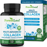 ForestLeaf front bottle showing product and easy daily use benefit