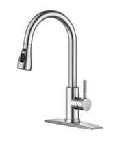 FORIOUS front view showing brushed nickel finish and clean silhouette, easy upgrade benefit