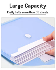 Forvencer pocket beside letter sheet showing exact fit and protection