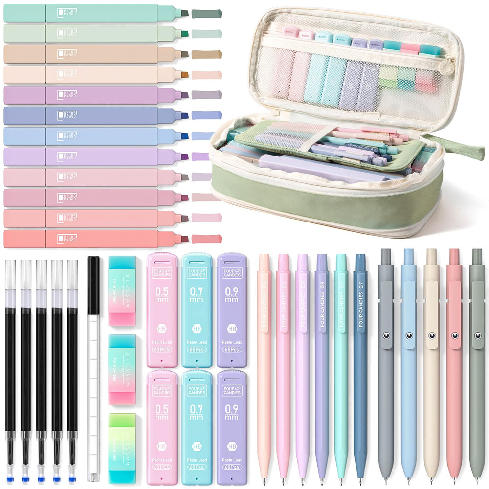 Four Candies front packaging showing full 39-piece kit for easy selection
