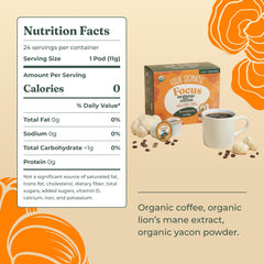 Four Sigmatic pod surface close-up highlighting smooth texture and freshness