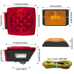 fouwick close-up of LED diode array delivering brighter, clearer signals for safety
