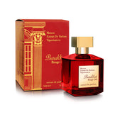 Fragrance World Barakkat Rouge 540 front bottle view showing elegant packaging and premium appeal