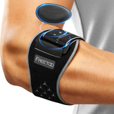 FREETOO front view of brace packaging showing product and benefits