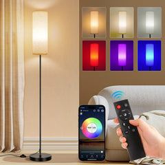 FRIDEKO HOME front view with beige shade for cozy ambient lighting