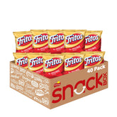 Fritos front packaging showing brand and pack count for quick identification and convenience