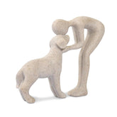 FriyGardcn front view figurine showing head-to-head pose and calming presence