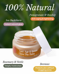 FRØYA balm applied on hand demonstrating non-greasy absorption and hydration