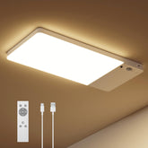 FULEN ceiling light front view showing sleek face and bright output benefit