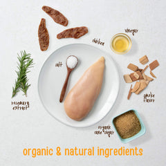 Full Moon ingredient label view showing human-grade ingredients and transparency