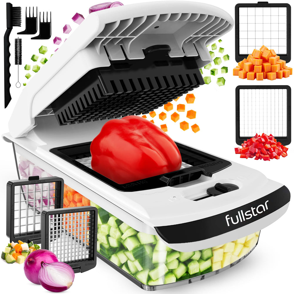 fullstar pro original front view shows compact bowl and benefits quick prep