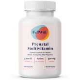 FullWell front packaging showing bottle and label with supplement benefits