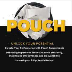 Fully Loaded Bullseye moist pouch texture detail for steady ingredient release