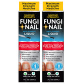 Fungi-Nail front packaging showing two 1 fl oz bottles and clear branding for easy recognition and value