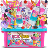 FUN KIDZ box front showing kit contents and playful packaging benefit: clear contents preview