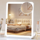 FUNTOUCH front folded mirror showing compact travel design and easy packing benefit