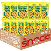 Funyuns front of pack showing branding and single-serve convenience