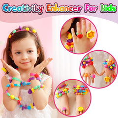 FUNZBO child hands snapping beads together demonstrating independent play