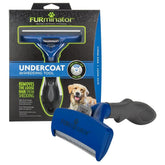 FURminator front view showing tool designed to reduce shedding