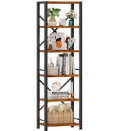 Furologee front view full bookshelf showing vertical storage benefit
