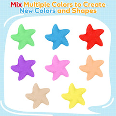 FURWEY eight colors displayed side-by-side showing vibrant selection for creative mixing