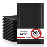 Fuxury front packaging view showing sleek black mailer protecting items