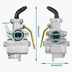 FVRITO close-up of carburetor throttle valve showing durable machining benefit