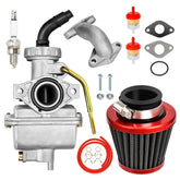 FVRITO PZ20 front view showing compact carburetor for easy replacement
