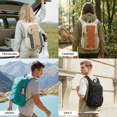 G4Free folded into inner pocket pouch for compact travel storage benefit
