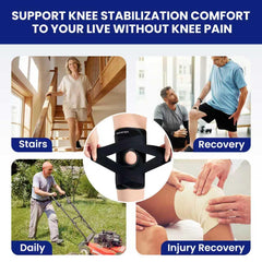 Galvaran knee brace material texture illustrating breathable, moisture-wicking fabric
