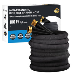 GAMSOD front view of full 100 ft hose showing lightweight design and easy reach