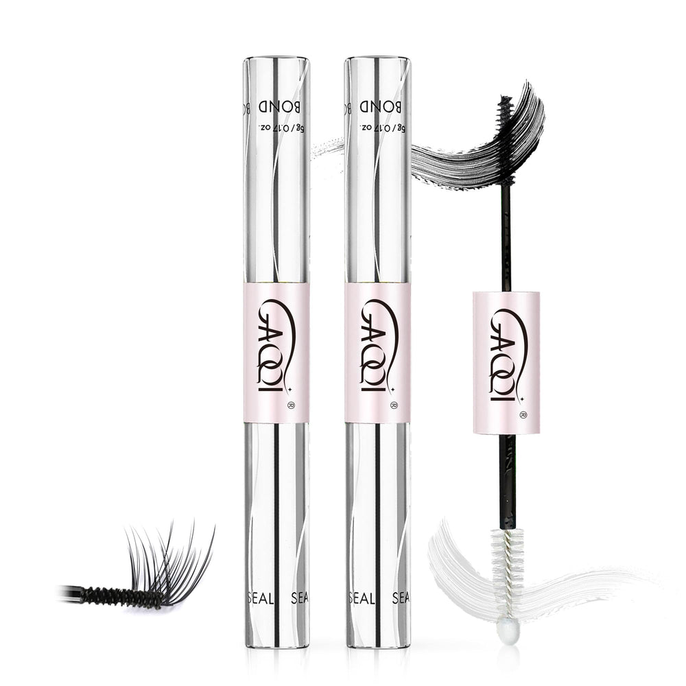 GAQQI front packaging showing black lash glue and waterproof benefit