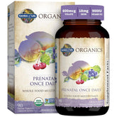 Garden of Life front packaging showing certification badges and benefits