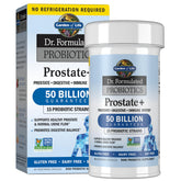 Garden of Life Prostate+ front bottle view showing product benefits and label