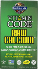 Garden of Life ingredient label emphasizing D3 K2 magnesium blend