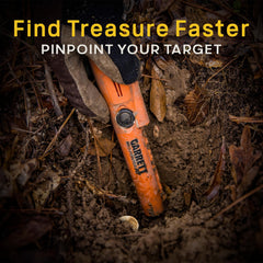 Garrett Pro-Pointer AT tip close-up highlighting sensitive probe for pinpointing small targets