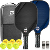 GARYE front view of paddle pair showing tournament-ready design and balance
