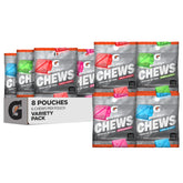 Gatorade front packaging showing variety pack and athletic fuel benefits